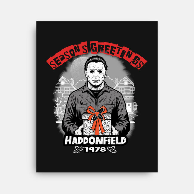 Season’s Greetings From Haddonville 1978-None-Stretched-Canvas-palmstreet