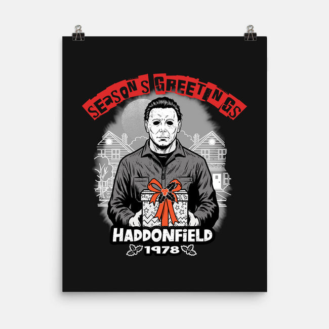 Season’s Greetings From Haddonville 1978-None-Matte-Poster-palmstreet