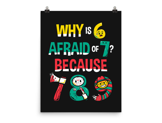 Why Is 6 Afraid Of 7