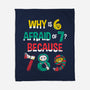 Why Is 6 Afraid Of 7-None-Fleece-Blanket-krisren28