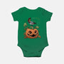 Pumpkin Tiger-Baby-Basic-Onesie-DoOomcat