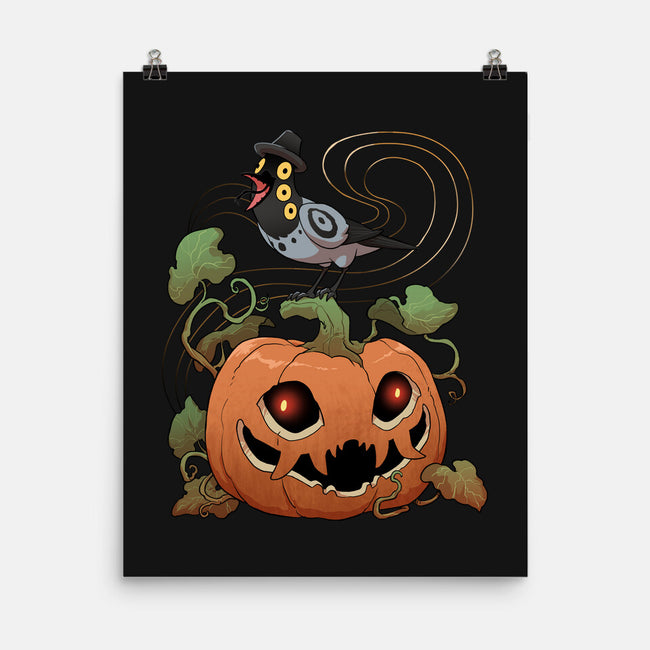Pumpkin Tiger-None-Matte-Poster-DoOomcat