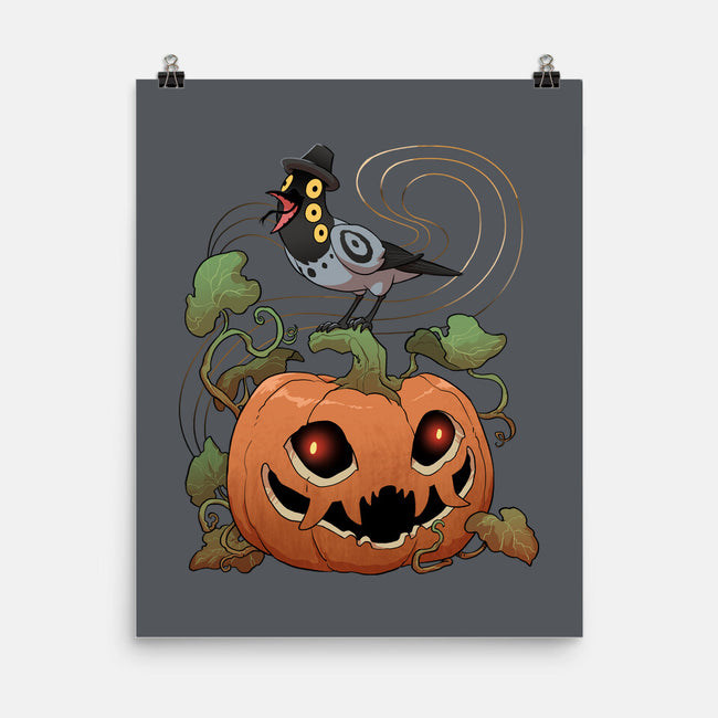 Pumpkin Tiger-None-Matte-Poster-DoOomcat