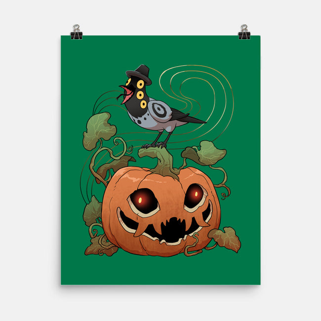 Pumpkin Tiger-None-Matte-Poster-DoOomcat