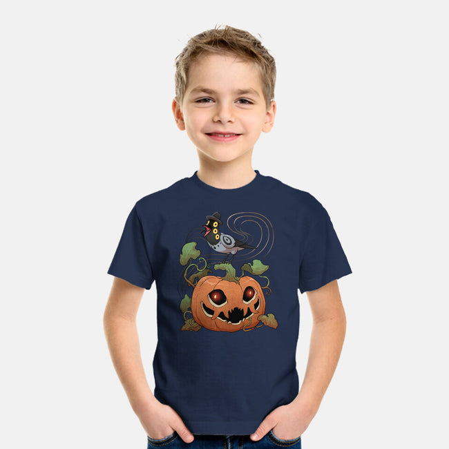 Pumpkin Tiger-Youth-Basic-Tee-DoOomcat