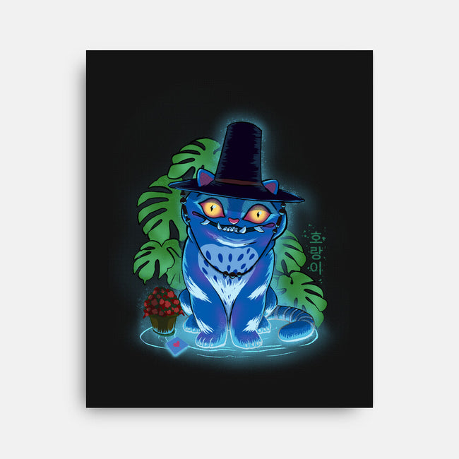 My Tiger Friend-None-Stretched-Canvas-Ionfox