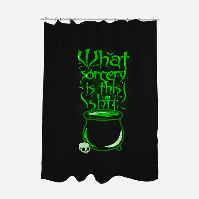 What Sorcery-None-Polyester-Shower Curtain-piercek26