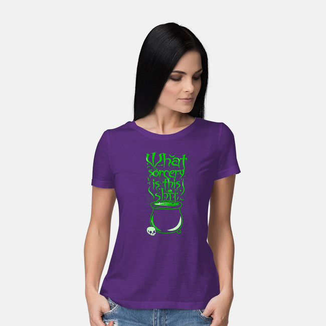 What Sorcery-Womens-Basic-Tee-piercek26