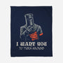 I Want You To Turn Around-None-Fleece-Blanket-Marinho