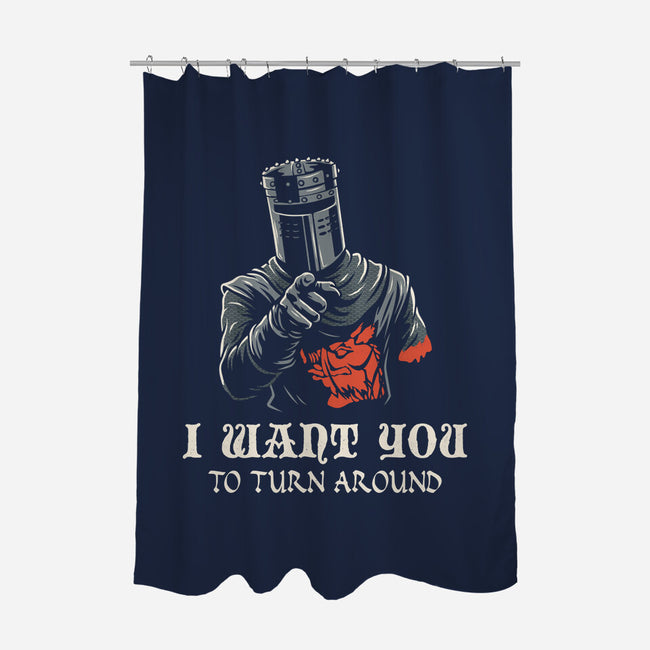 I Want You To Turn Around-None-Polyester-Shower Curtain-Marinho