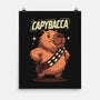 Capybacca-None-Matte-Poster-Marinho
