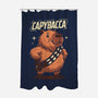 Capybacca-None-Polyester-Shower Curtain-Marinho