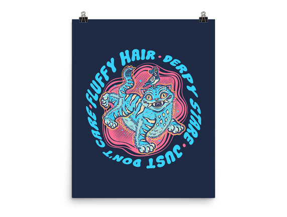 Fluffy Hair Derpy Stare