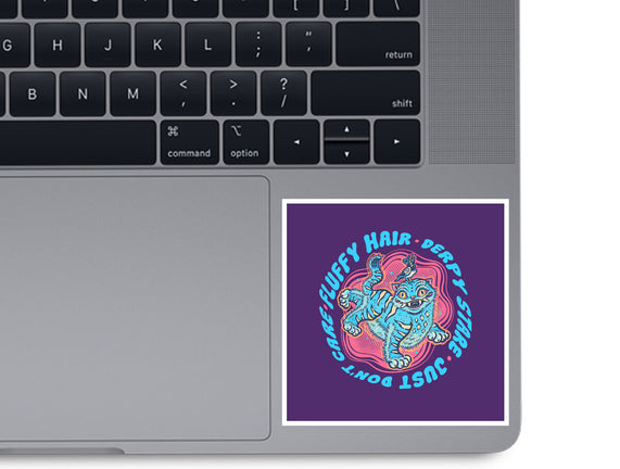 Fluffy Hair Derpy Stare