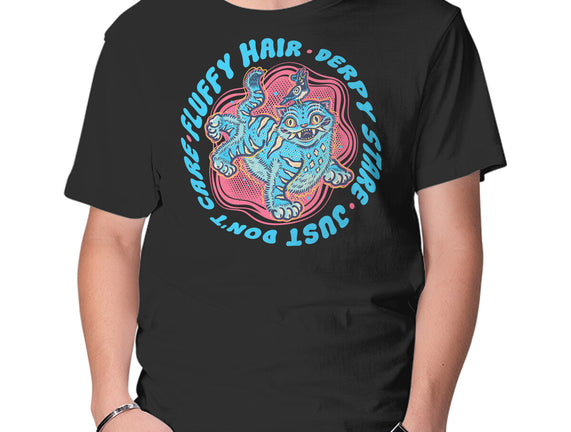 Fluffy Hair Derpy Stare