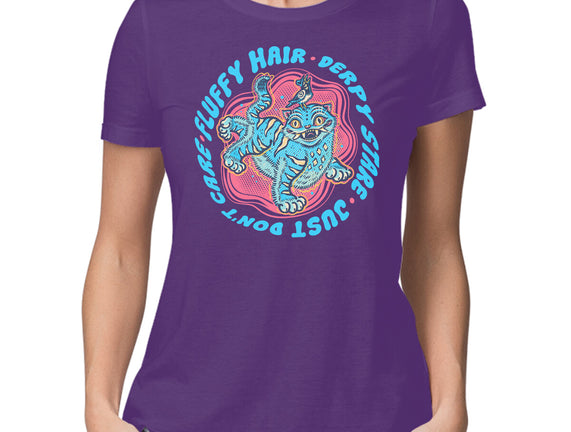 Fluffy Hair Derpy Stare