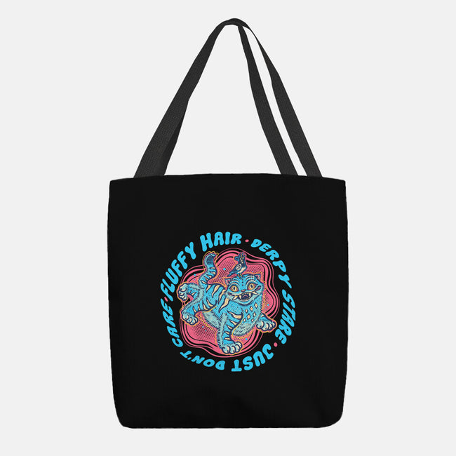 Fluffy Hair Derpy Stare-None-Basic Tote-Bag-glitchygorilla