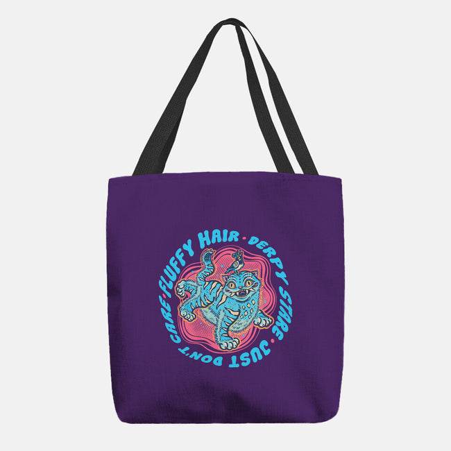 Fluffy Hair Derpy Stare-None-Basic Tote-Bag-glitchygorilla