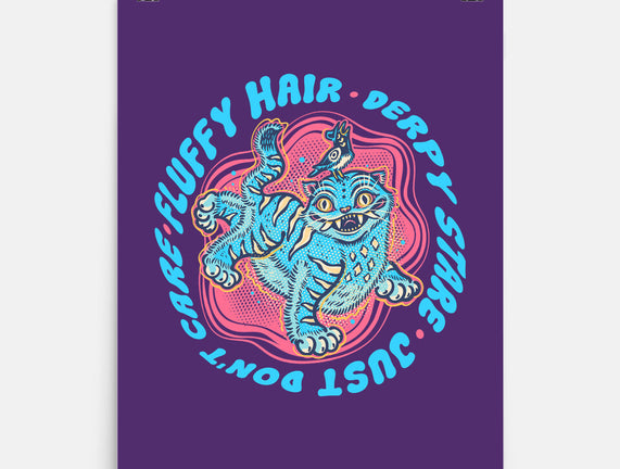 Fluffy Hair Derpy Stare