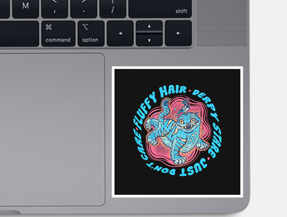 Fluffy Hair Derpy Stare