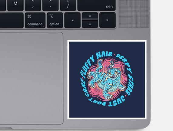 Fluffy Hair Derpy Stare