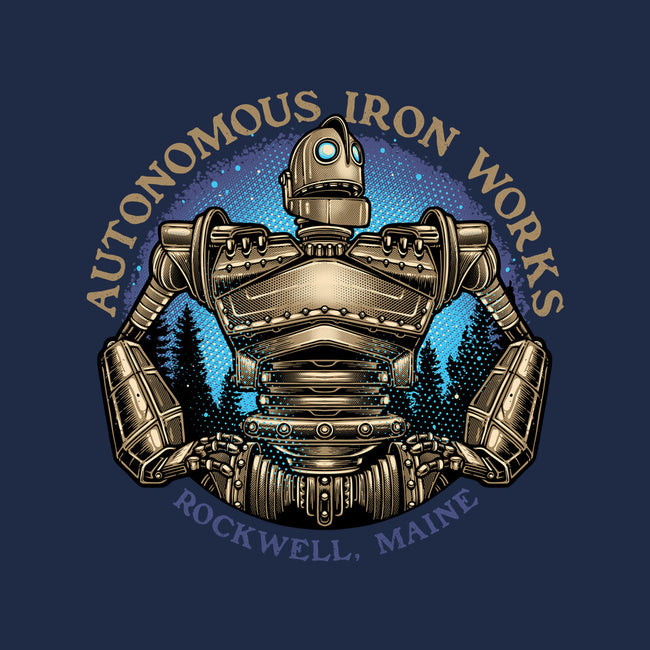 Autonomous Iron Works-Mens-Basic-Tee-glitchygorilla
