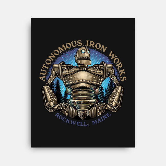 Autonomous Iron Works-None-Stretched-Canvas-glitchygorilla