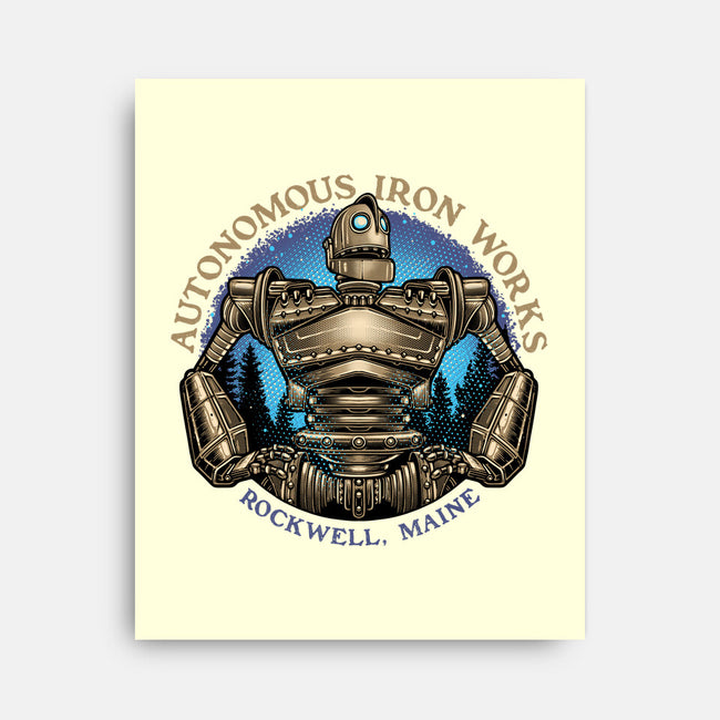 Autonomous Iron Works-None-Stretched-Canvas-glitchygorilla