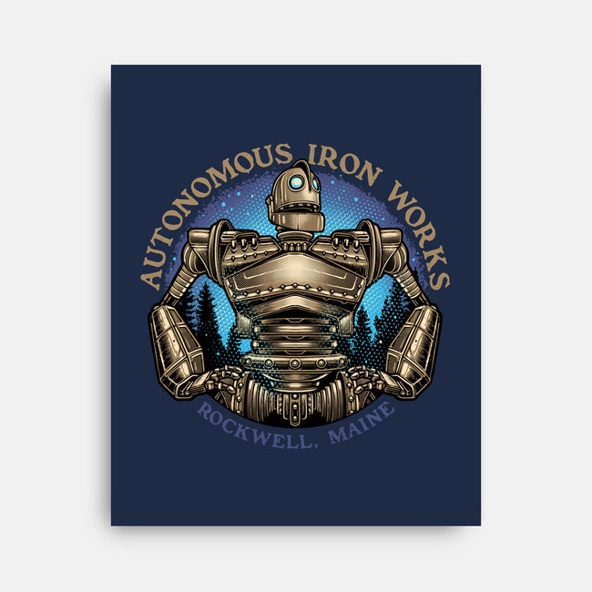 Autonomous Iron Works-None-Stretched-Canvas-glitchygorilla