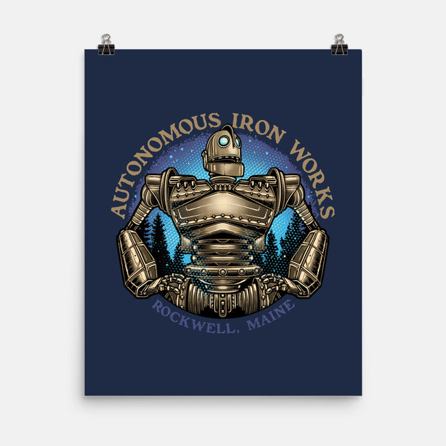 Autonomous Iron Works-None-Matte-Poster-glitchygorilla