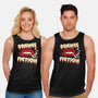 Double Feature-Unisex-Basic-Tank-Green Devil