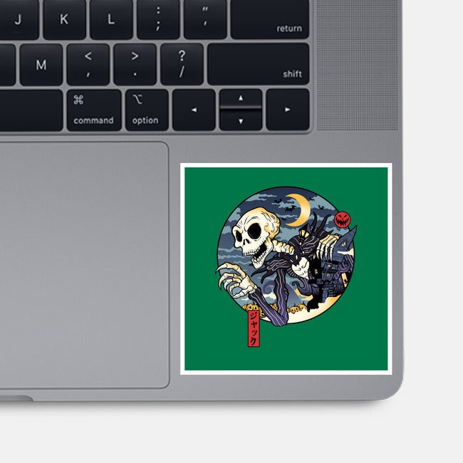 Jakkuduro-None-Glossy-Sticker-demonigote