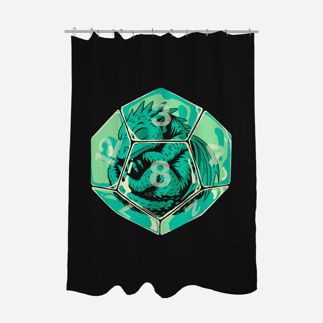 The Dice Awakens-None-Polyester-Shower Curtain-Eoli Studio