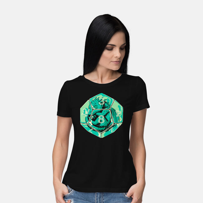 The Dice Awakens-Womens-Basic-Tee-Eoli Studio