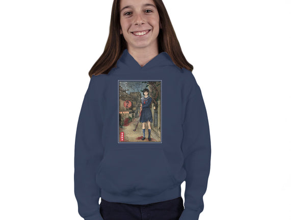 Hinako In Japan Woodblock