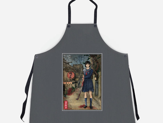 Hinako In Japan Woodblock