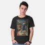 Hinako In Japan Woodblock-Mens-Basic-Tee-DrMonekers