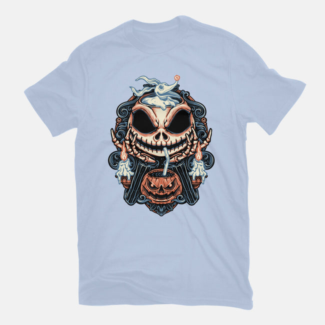 Pumpkin Juice-Mens-Basic-Tee-glitchygorilla