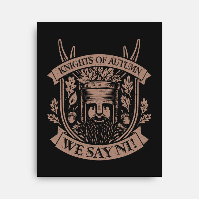 Knights Of Autumn-None-Stretched-Canvas-NMdesign