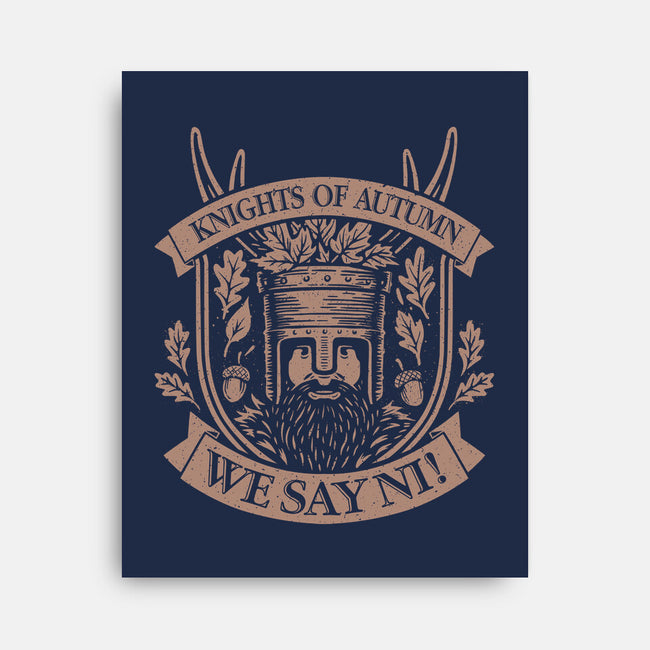 Knights Of Autumn-None-Stretched-Canvas-NMdesign