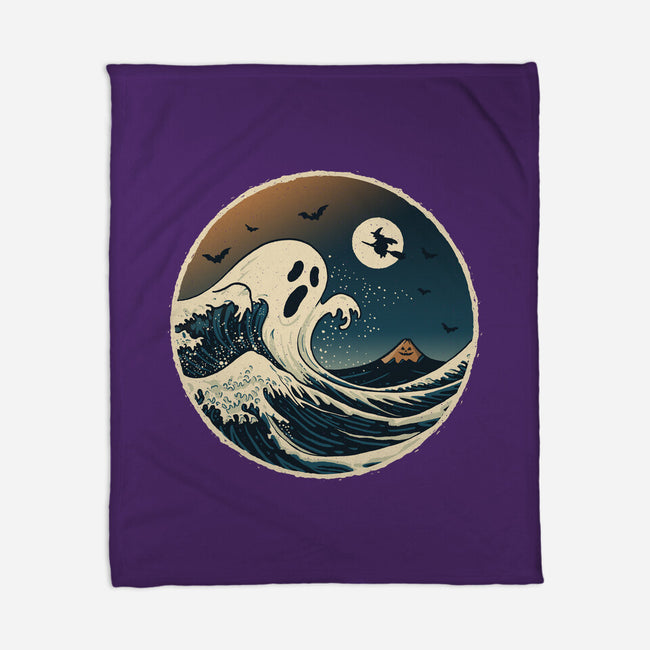 The Spooky Wave-None-Fleece-Blanket-NMdesign