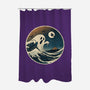 The Spooky Wave-None-Polyester-Shower Curtain-NMdesign