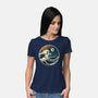 The Spooky Wave-Womens-Basic-Tee-NMdesign