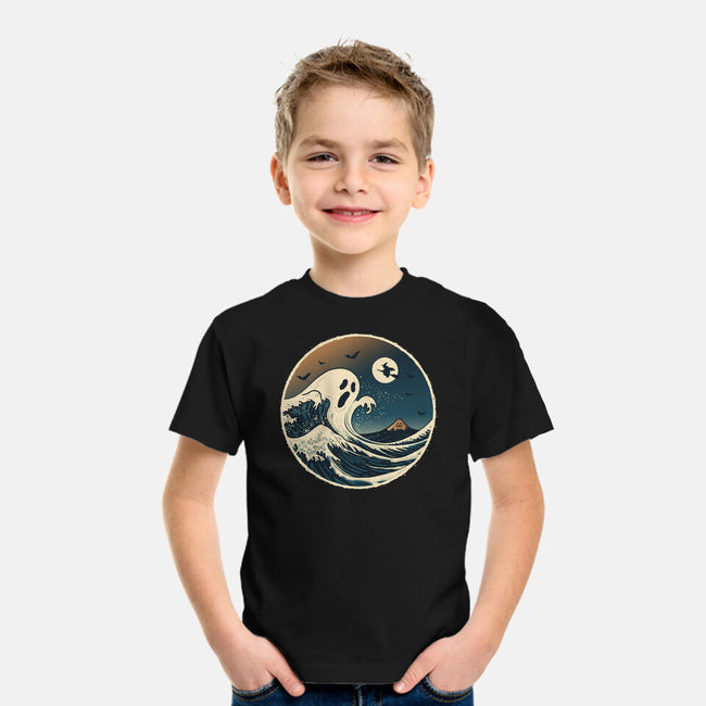The Spooky Wave-Youth-Basic-Tee-NMdesign