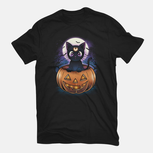 Luna Pumpkin-Youth-Basic-Tee-dandingeroz