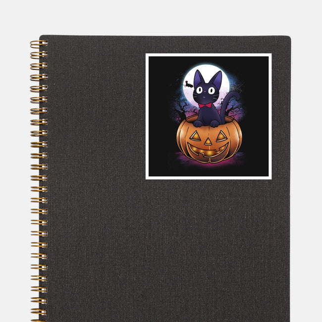 Jiji Pumpkin-None-Glossy-Sticker-dandingeroz