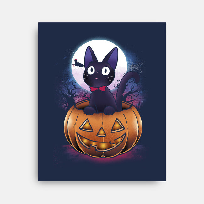 Jiji Pumpkin-None-Stretched-Canvas-dandingeroz