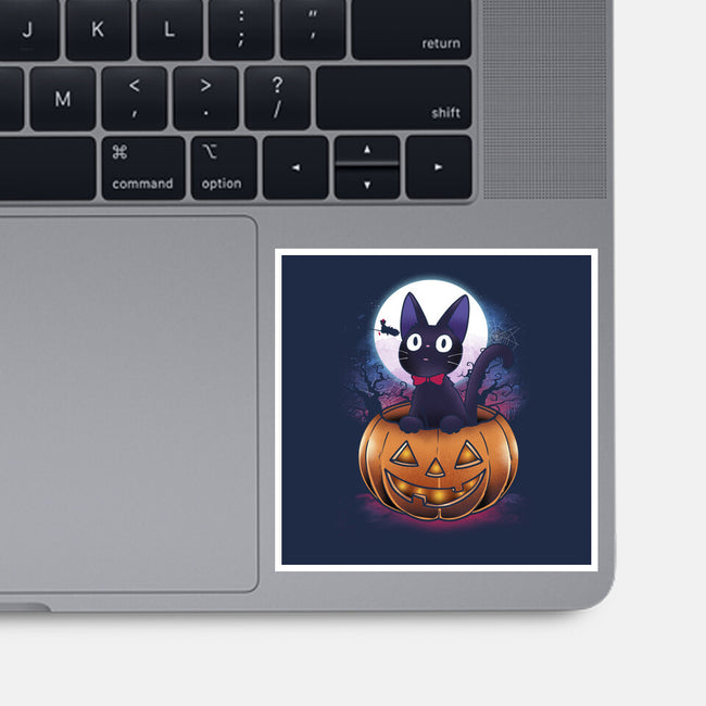 Jiji Pumpkin-None-Glossy-Sticker-dandingeroz