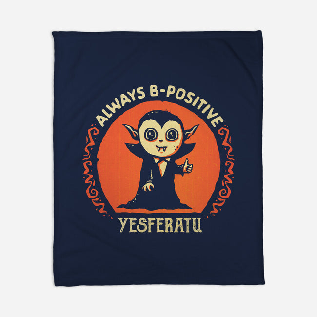 Always B-Positive-None-Fleece-Blanket-kg07