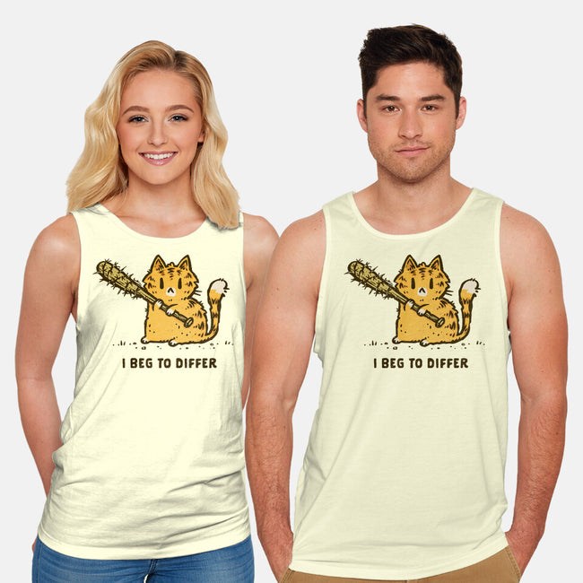 I Beg To Differ-Unisex-Basic-Tank-kg07